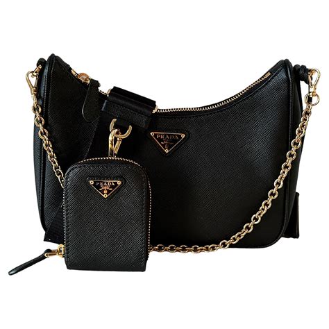 prada crossbody re edition|Prada crossbody with coin purse.